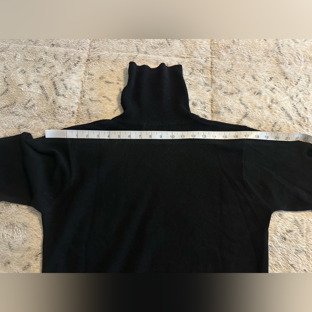 Rare Vintage JUNO Pure Cashmere Cowl Neck Sweater | Red & Black Available